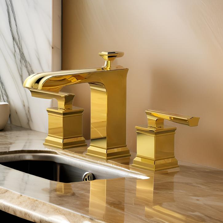 Fontana Fosses Gold Wash Basin Faucet